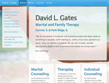 Tablet Screenshot of davidlgates.com